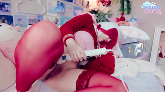 Indigo White Trans Babe Masturbating Her Pussy Onlyfans Leaked Video