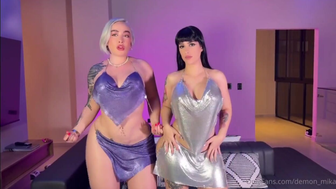 Demonmika And Veronicaobando Lesbians Playing Cunts Leaked Onlyfans Video