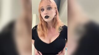 Brynnwoods Aka Valkyrie Brynn Dropping Her Big Goth Tits Out Leaked Video