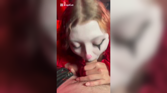 Crazyekitten AKA Craziekitty Clown Bj And Rides That Big Cock Leaked Sextape