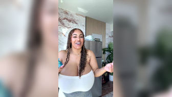Persephanii Ebony Big Bare Boobs Out Teasing Leak Onlyfans