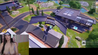 Violet Myers Playing Fortnite With Her Big Tits Out Leak Livestream