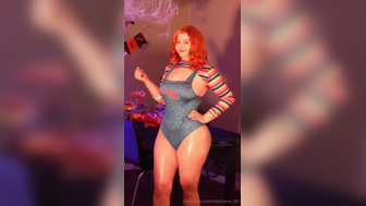 Vladislava Shelygina Chucky Cosplay Oily Tits Tease And Pussy Vibrates Leak Onlyfans