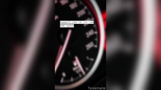 Reemarie Close Up Pussy Masturbating In Car Onlyfans Leak