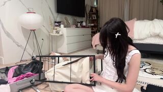 Pokimane In White Dress Nude Nip Slip Latest Viral Leak Porn