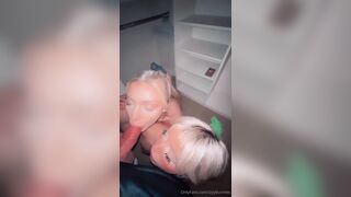 Waifumiia With Therealbrittfit Ghost Face Threesome Hard Fucked Leaked Porn Video