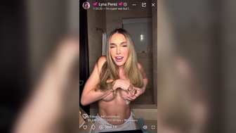 Lyna Perez Aka Lynaritaa Nude Nips Getting Exposed On Live Stream Leak Onlyfans