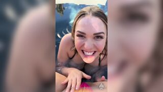 Angela White Pool Gg With Mia Malkova Eating Cunts Onlyfans Leak