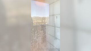 Angela White Shower Spy Dildo Fuck Onlyfans Video