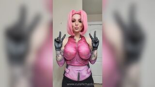 Alientrashkitty Washing Her Cosplay Paint In Shower Full Naked Onlyfans Sex Tape