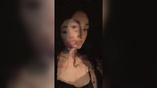 bhad bhabie nude nipples flash wearing seethrough leaked video