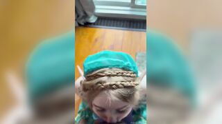 Paleseafoam AKA Pseafoam Naughty Elf Deepthroats White Hairy Cock Leaked Onlyfans