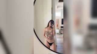 Natalie Roush Mirror Selfie With Her Nude Tits Out In Pearl Sexy Top Leak Onlyfans