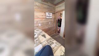 Laurelhoneyyy Rides Cock In Wood Cabin POV Onlyfans Porn Tape