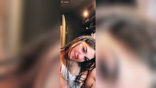 Zoe Joaquin Nips Slip On TikTok Livestream