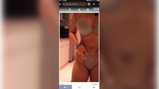 Lucky Rajor Slips Her Nip While Stripping Ppv