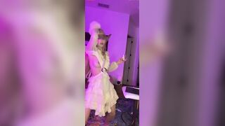 Cute Babe In Cowgirl Hat Got Nip Slipped Out On TikTok Live