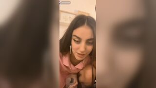 Nuncapasana Brazilian TikTok Streamer Getting Tit Slipped