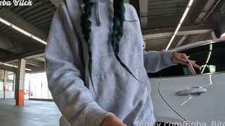 Boba Bitch Public Storage Naked Walk And Risky Masturbation Fansly