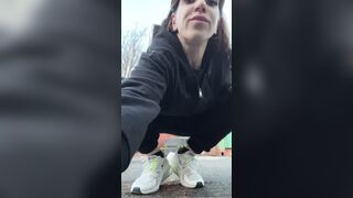 Suchagoodgirl Outdoor Pissing In A Parking Lot Fansly