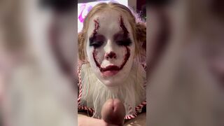 Paleseafoam AKA Pseafoam Clown Sucking Her Husband Onlyfans