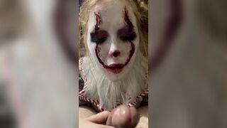 Paleseafoam AKA Pseafoam Clown Sucking Her Husband Onlyfans