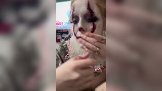 Paleseafoam AKA Pseafoam Clown Sucking Her Husband Onlyfans