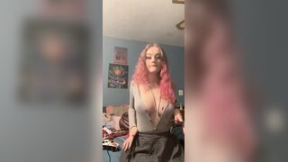 Cute Girl Teasing On Livestream And Got Exposed
