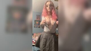 Cute Girl Teasing On Livestream And Got Exposed