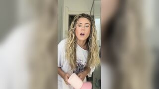 Peyton Cole Yeah Mad Nipslip Through The Hole Of Her Shirt