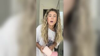 Peyton Cole Yeah Mad Nipslip Through The Hole Of Her Shirt