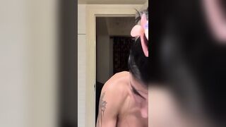 Mia Khalifa Getting Ready To Sleep Only In A Thong Onlyfans