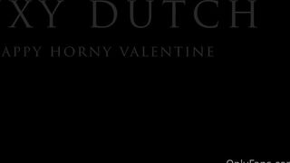 Luxy Dutch Valentines Day Solo Enjoy Digging Up That Cunt Onlyfans