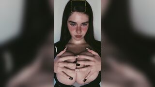 Sarahbustani AKA Sarah Bustani Oil Play Her Big Nude Tits Post Gym Onlyfans