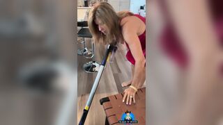 Mary Burke AKA The Mary Burke Boob Slips While Cleaning Floor Onlyfans