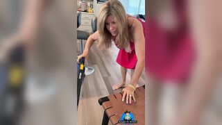 Mary Burke AKA The Mary Burke Boob Slips While Cleaning Floor Onlyfans