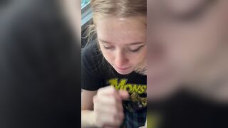 Paleseafoam AKA Pseafoam Kneel Down Gags On Cock Onlyfans