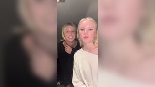 teenwolffanforever123 TikTok live tit and nipple slip from amateur friend