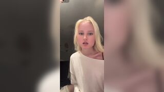 teenwolffanforever123 TikTok live tit and nipple slip from amateur friend