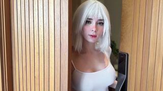 Dainty Neighbor Enjoys Rough Anal During Tea Break