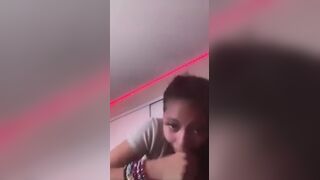 Ttlynee Ebony Giving Sloppy Blowjob