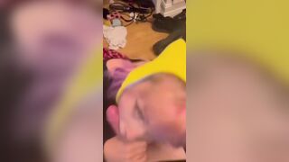 DitzyMaruu Swallows Load After Deepthroating