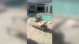 Paige Vanzant Taking Sunbath Nude Pussy Slips Leaked Onlyfans