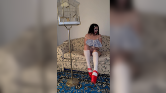 6ar6ie6 Creepy Maid Crawling And Playing Nude Boobs Leaked Onlyfans Video