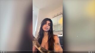 Mia Khalifa Nude Pussy Slightly Slip Latest Leaked Onlyfans