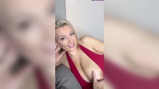 Lena Lacey Teases With A Handjob As The Seductive Stepmom