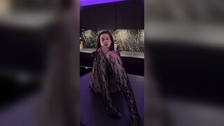 Viktoriakpa Teases Her Wet Pussy In A Skintight Bodysuit