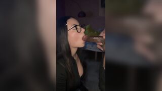 Lailamechoose And BBC Star Share A Passionate Threesome Blowjob