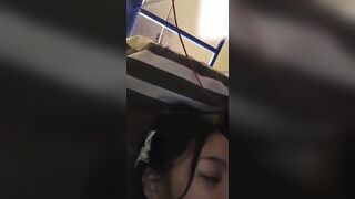 Indonesian Schoolgirl In Red Hijab Gets Rough Sex And Creampie