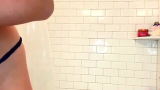 Gianna Silvestri Teases Nude In Steamy Shower